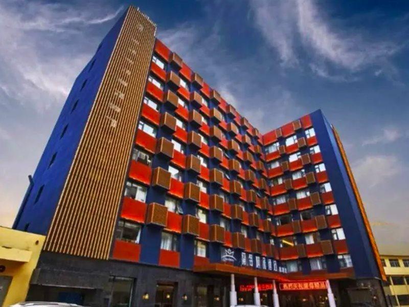 Lanmei Boutique Hotel Lanzhou Bagian luar foto